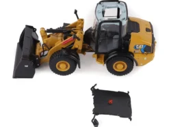 CAT Caterpillar 906 Electric Compact Wheel Loader Yellow with Operator 