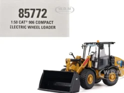 CAT Caterpillar 906 Electric Compact Wheel Loader Yellow with Operator 