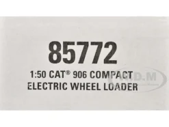 CAT Caterpillar 906 Electric Compact Wheel Loader Yellow with Operator 