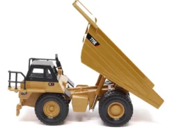 CAT Caterpillar 775E Off-Highway Dump Truck Yellow 1/64 Diecast Model by Diecast Masters