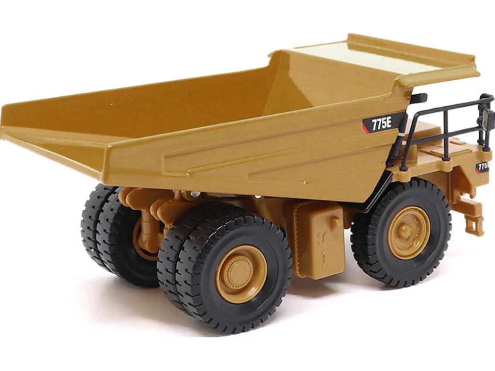 CAT Caterpillar 775E Off-Highway Dump Truck Yellow 1/64 Diecast Model by Diecast Masters