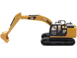 CAT Caterpillar 320F L Hydraulic Excavator Yellow and Black 1/64 Diecast Model Diecast Masters 84644CS
