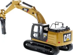 CAT Caterpillar 320F L Hydraulic Tracked Excavator 5 Work Tools Play & Collect! 1/64 Diecast Model Diecast Masters 85636