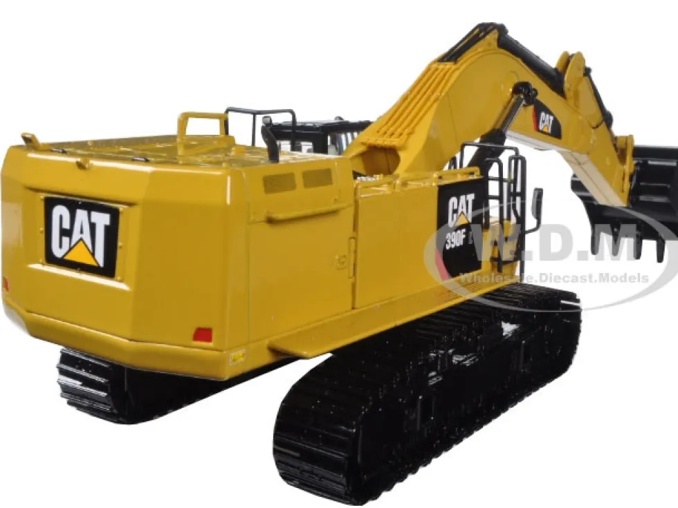 CAT Caterpillar 390F LME Hydraulic Tracked Excavator High Line Series with Operator 1/50 Diecast Model Diecast Masters 85284