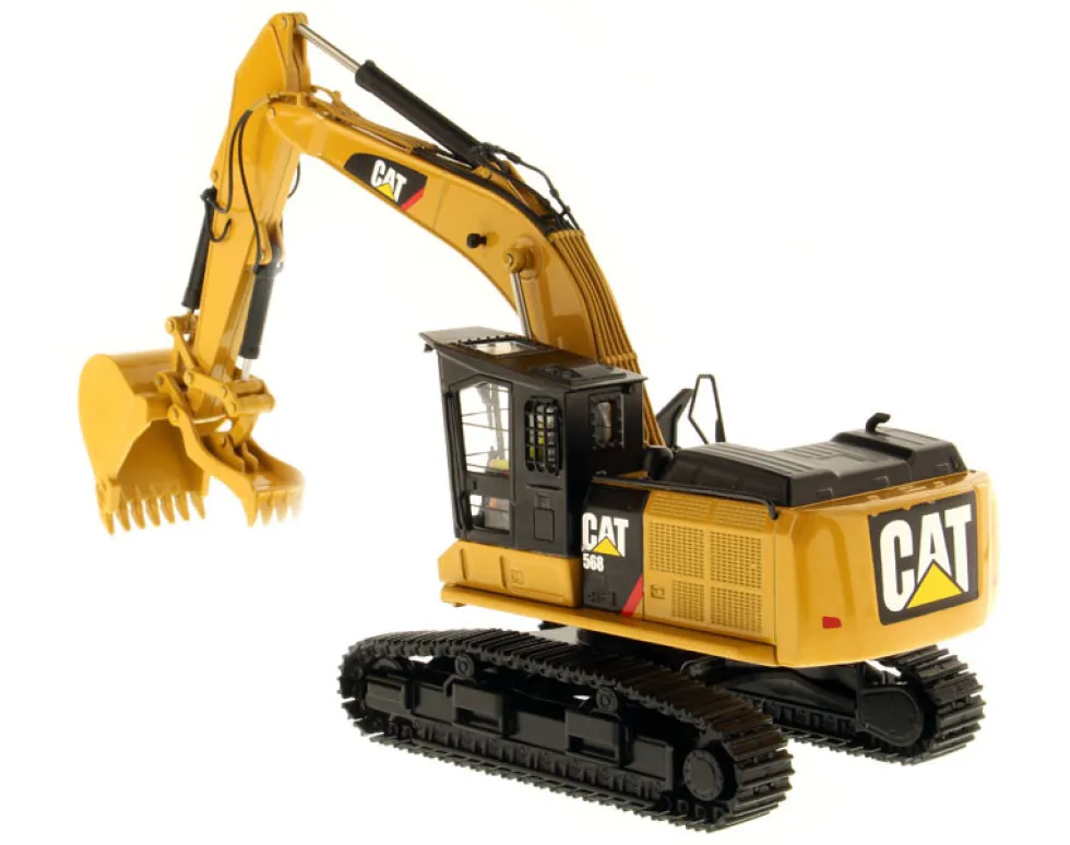 CAT Caterpillar 568 GF Road Builder with Operator High Line Series 1/50 Diecast Model Diecast Masters 85923