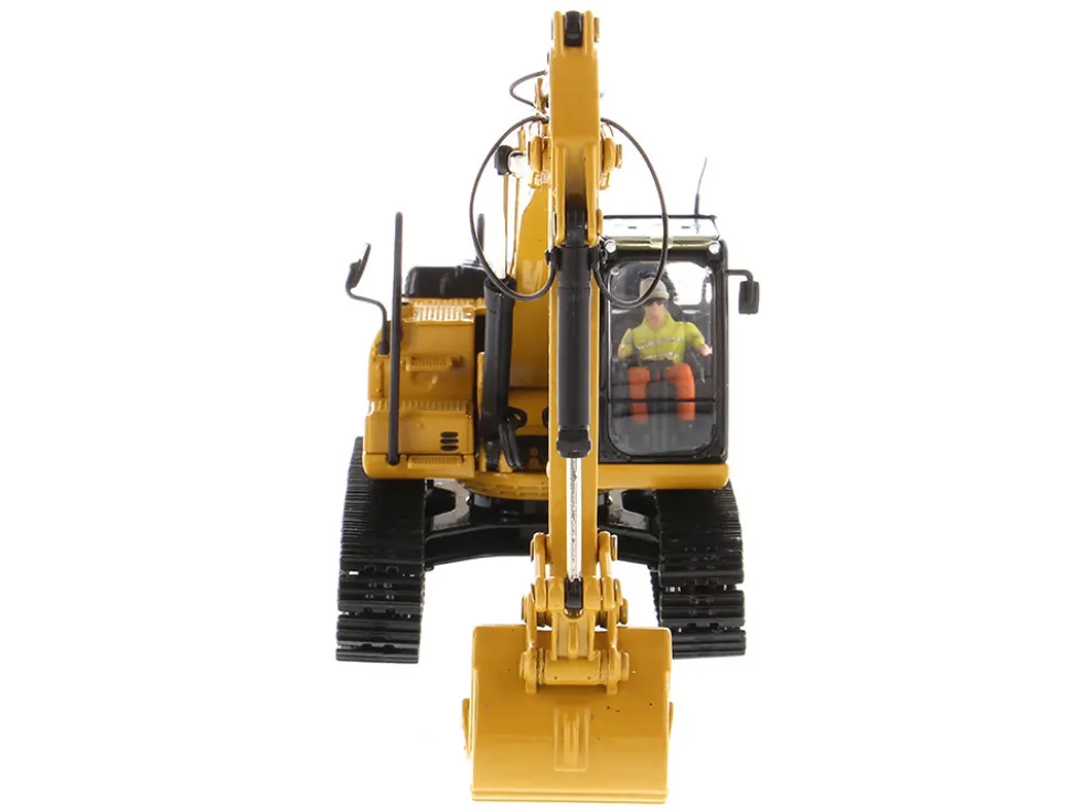 CAT Caterpillar 323 GX Hydraulic Excavator Operator High Line Series 1/50 Diecast Model Diecast Masters 85675