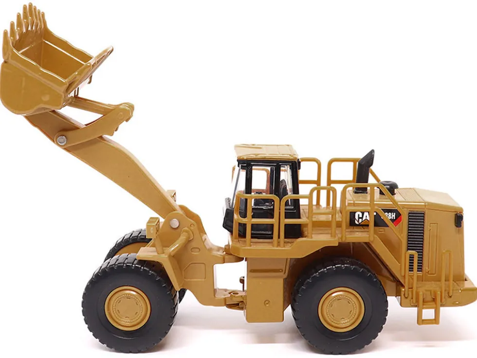 CAT Caterpillar 988H Wheel Loader Yellow 1/64 Diecast Model by Diecast Masters