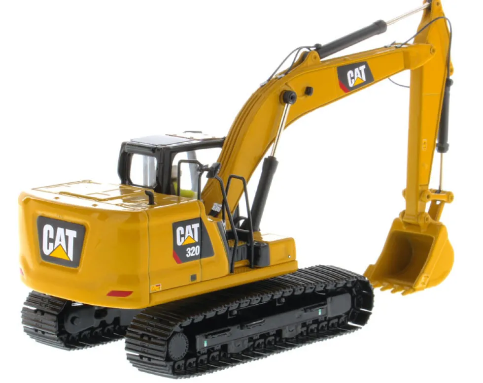 CAT Caterpillar 320 Hydraulic Excavator Operator High Line Series 1/50 Diecast Model Diecast Masters 85569