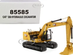 Cat Caterpillar 330 Hydraulic Excavator Next Generation Operator High Line Series 1/50 Diecast Model Diecast Masters 85585
