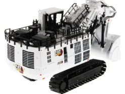 CAT Caterpillar 6060 Hydraulic Mining Front Shovel Coal Configuration White High Line Series 1/87 HO Diecast Model Diecast Masters 85653