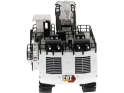 CAT Caterpillar 6060 Hydraulic Mining Front Shovel Coal Configuration White High Line Series 1/87 HO Diecast Model Diecast Masters 85653