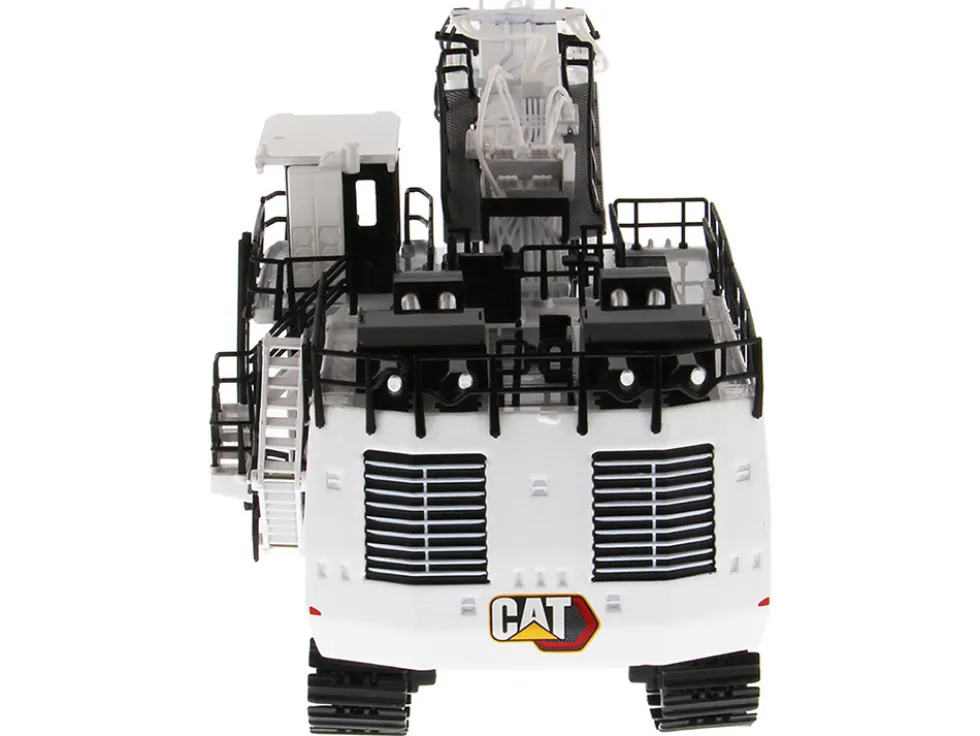 CAT Caterpillar 6060 Hydraulic Mining Front Shovel Coal Configuration White High Line Series 1/87 HO Diecast Model Diecast Masters 85653