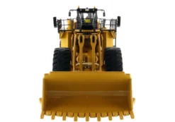 CAT Caterpillar 994K Wheel Loader with Rock Bucket and Operator High Line Series 1/50 Diecast Model Diecast Masters 85505