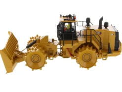 CAT Caterpillar 836 Landfill Compactor Yellow "High Line" Series 1/50 Diecast Model by Diecast Masters