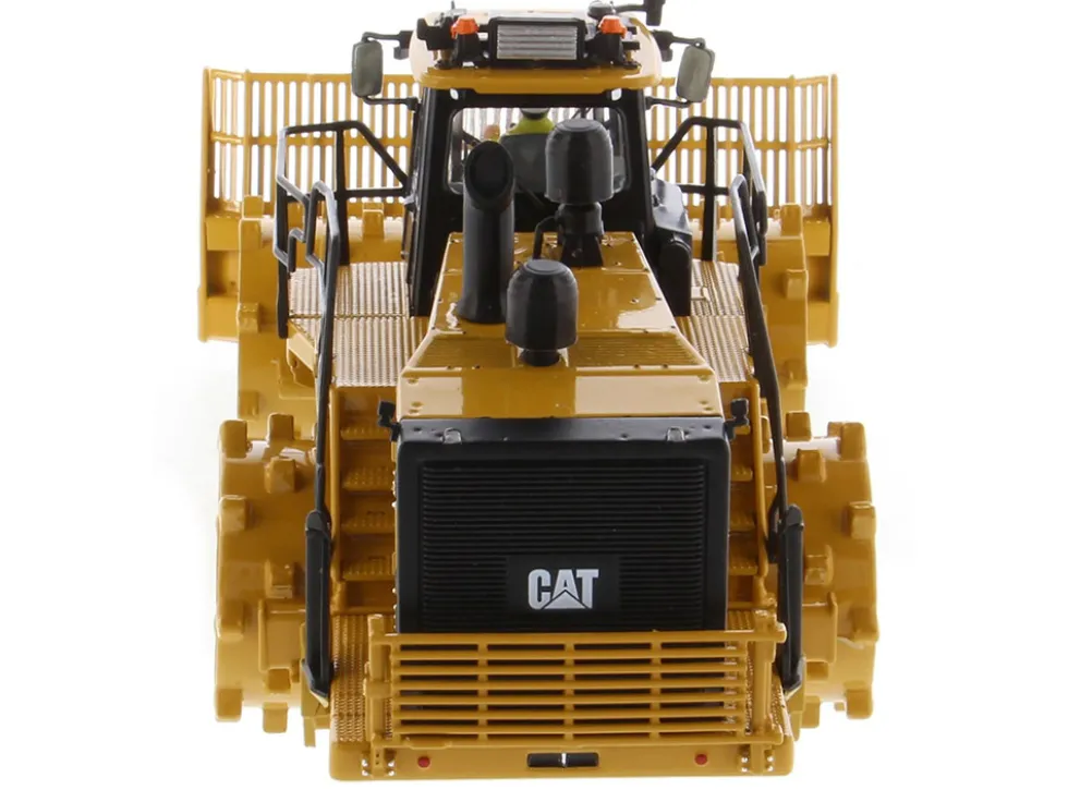 CAT Caterpillar 836 Landfill Compactor Yellow "High Line" Series 1/50 Diecast Model by Diecast Masters