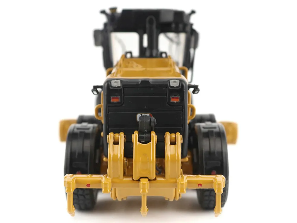 CAT Caterpillar 140 LVR Motor Grader Yellow with Black Top "High Line" Series 1/50 Diecast Model by Diecast Masters