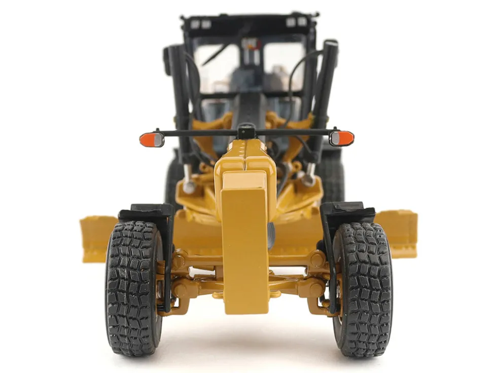 CAT Caterpillar 140 LVR Motor Grader Yellow with Black Top "High Line" Series 1/50 Diecast Model by Diecast Masters