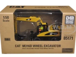 CAT Caterpillar M316D Wheel Excavator 1/50 Diecast Model Diecast Masters 85171 C