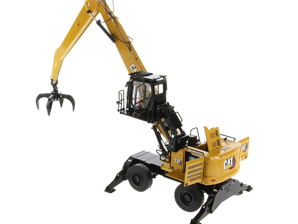 CAT Caterpillar MH3040 Wheel Material Handler Operator High Line Series 1/50 Diecast Model Diecast Masters 85958