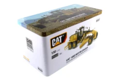 CAT Caterpillar 16M3 Motor Grader with Operator High Line Series 1/50 Diecast Model Car Diecast Masters 85507