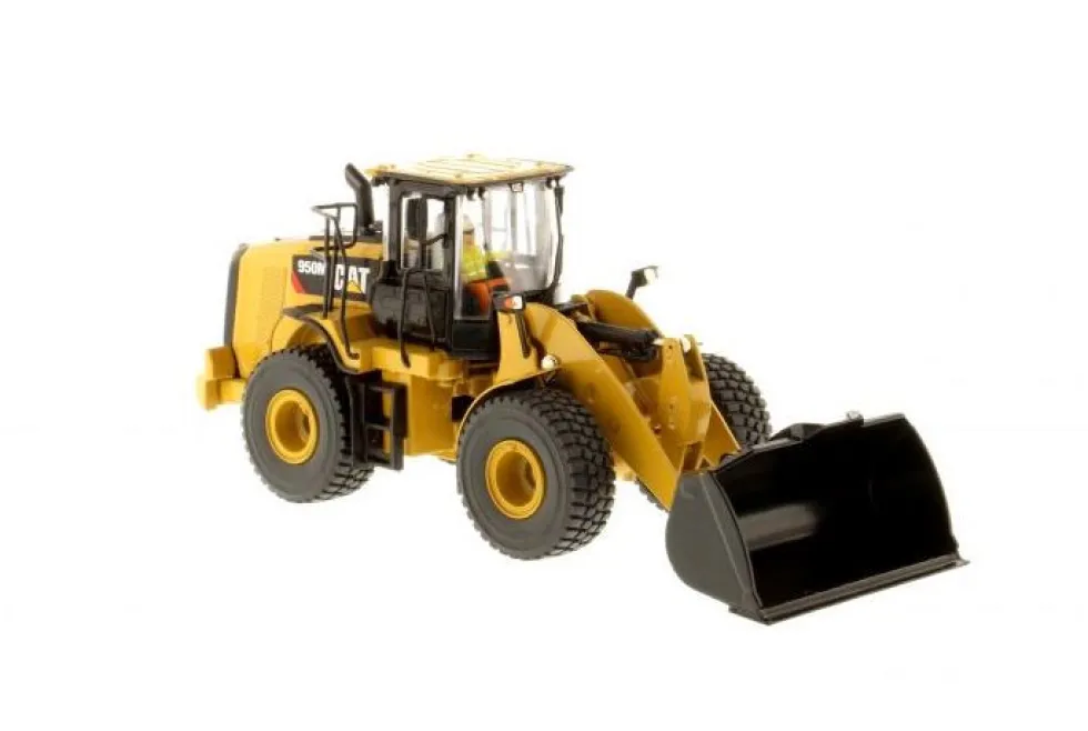 CAT Caterpillar 950M Wheel Loader with Operator High Line Series 1/50 Diecast Model Diecast Masters 85914