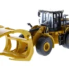 CAT Caterpillar 950M Wheel Loader Bucket Log Fork Two Log Poles Play & Collect! 1/64 Diecast Model Diecast Masters 85635