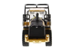 CAT Caterpillar 972M Wheel Loader Log Fork and Operator High Line Series 1/87 HO Scale Diecast Model Diecast Masters 85950