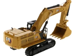 CAT Caterpillar 395 Next Generation Hydraulic Excavator Mass Excavation Version Yellow High Line Series 1/87 HO Diecast Model Diecast Masters 85687