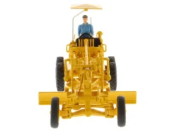 CAT Caterpillar No.12 Motor Grader Yellow with Operator "Vintage Series" 1/50 Diecast Model by Diecast Masters
