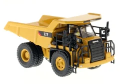 CAT Caterpillar 772 Off-Highway Dump Truck Operator High Line Series 1/87 HO Scale Diecast Model Diecast Masters 85261