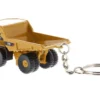 CAT Caterpillar 770 Off-Highway Truck Keychain Yellow Diecast Model by Diecast Masters