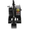 CAT Caterpillar 315 Track Type Hydraulic Excavator Special Black Finish with Operator High Line Series 1/50 Diecast Model Diecast Masters 85957BK