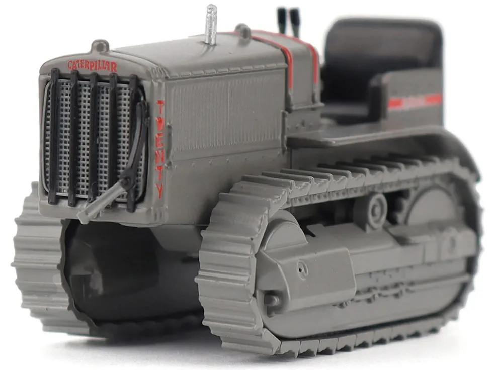 CAT Caterpillar Twenty Tractor Gray "Centennial Series" 1/50 Diecast Model by Diecast Masters