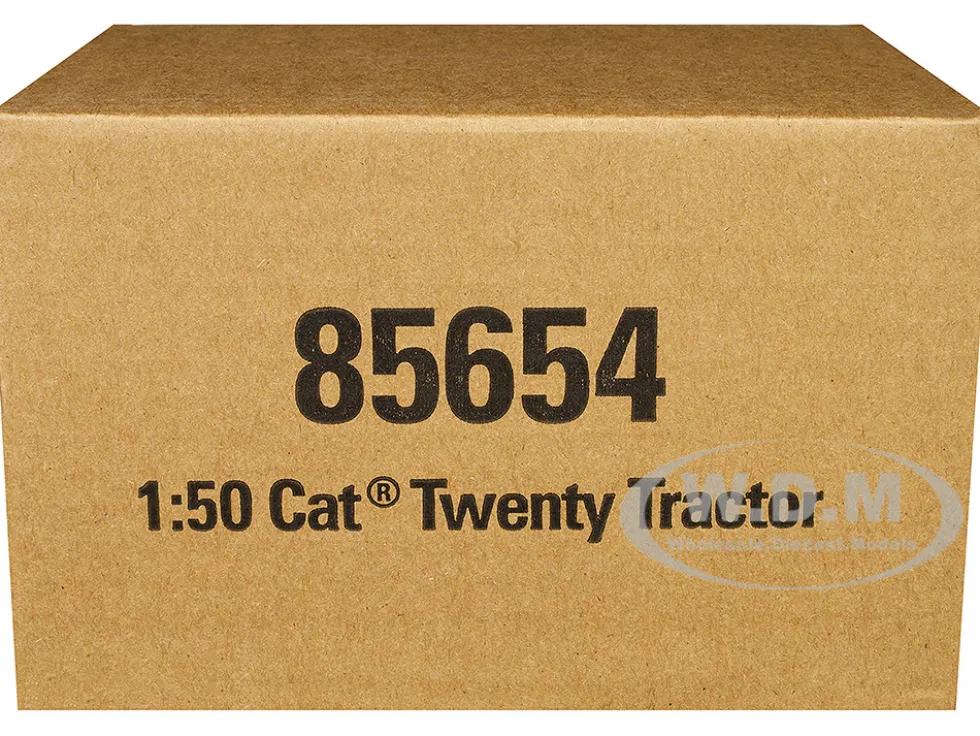 CAT Caterpillar Twenty Tractor Gray "Centennial Series" 1/50 Diecast Model by Diecast Masters