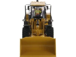 CAT Caterpillar 972 XE Wheel Loader Yellow with Operator High Line Series 1/50 Diecast Model Diecast Masters 85683