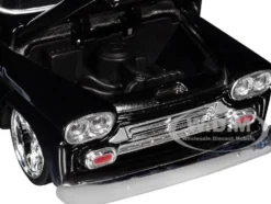 1958 Chevrolet Apache Fleetside Pickup Black 