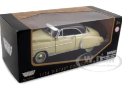 1950 Chevrolet Bel Air Cream 1/24 Diecast Model Car Motormax 73268
