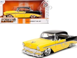 1956 Chevrolet Bel Air Yellow and Black
