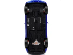 2010 Chevrolet Camaro Candy Blue with Black Hood Bigtime Muscle Series 1/24 Diecast Model Car Jada 34209