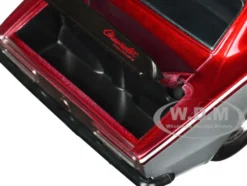 1967 Chevrolet Camaro Candy Red and Silver Metallic Bigtime Muscle Series 1/24 Diecast Model Car Jada 34719