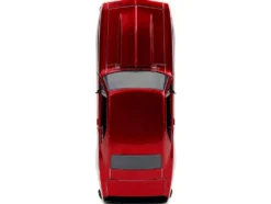 1967 Chevrolet Camaro Candy Red and Silver Metallic Bigtime Muscle Series 1/24 Diecast Model Car Jada 34719