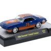 1969 Chevrolet Camaro Custom #20 "Gulf Oil" Dark Blue and Orange Limited Edition to 5500 pieces Worldwide 1/64 Diecast Model Car by M2 Machines