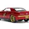 1969 Chevrolet Camaro Dark Red Metallic Black Top Robin Diecast Figure Batman Hollywood Rides Series 1/32 Diecast Model Car Jada 33088