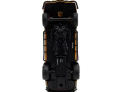1977 Chevrolet Camaro Off Road Version Yellow Metallic with Black Stripes Transformers Rise of the Beasts 2023 Movie Hollywood Rides Series 1/32 Diecast Model Car Jada 34258