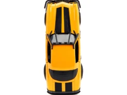 1977 Chevrolet Camaro Off Road Version Yellow Metallic with Black Stripes Transformers Rise of the Beasts 2023 Movie Hollywood Rides Series 1/32 Diecast Model Car Jada 34258