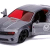 2010 Chevrolet Camaro Silver War Machine Avengers Marvel Series 1/32 Diecast Model Car Jada 31844