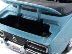 1967 Chevrolet Camaro SS 396 Convertible Turquoise 1/18 Diecast Model Car Maisto 31684