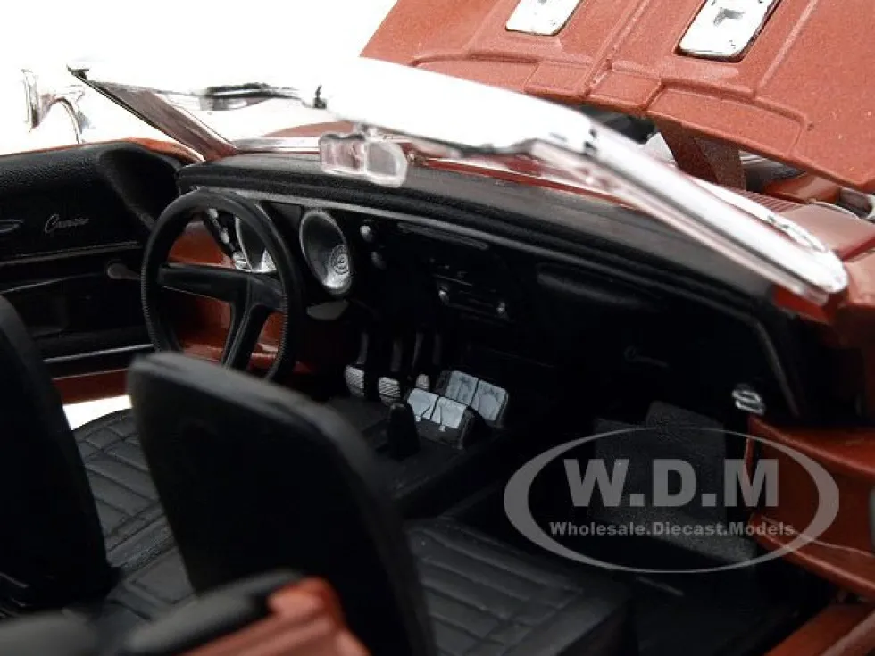 1968 Chevrolet Camaro SS 396 Convertible Bronze 1/24 Diecast Model Car Maisto 31257