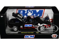 1969 Chevrolet Camaro SS RS Black B&M Racing Limited Edition to 6650 pieces Worldwide 1/24 Diecast Model Car M2 Machines 40300-112B