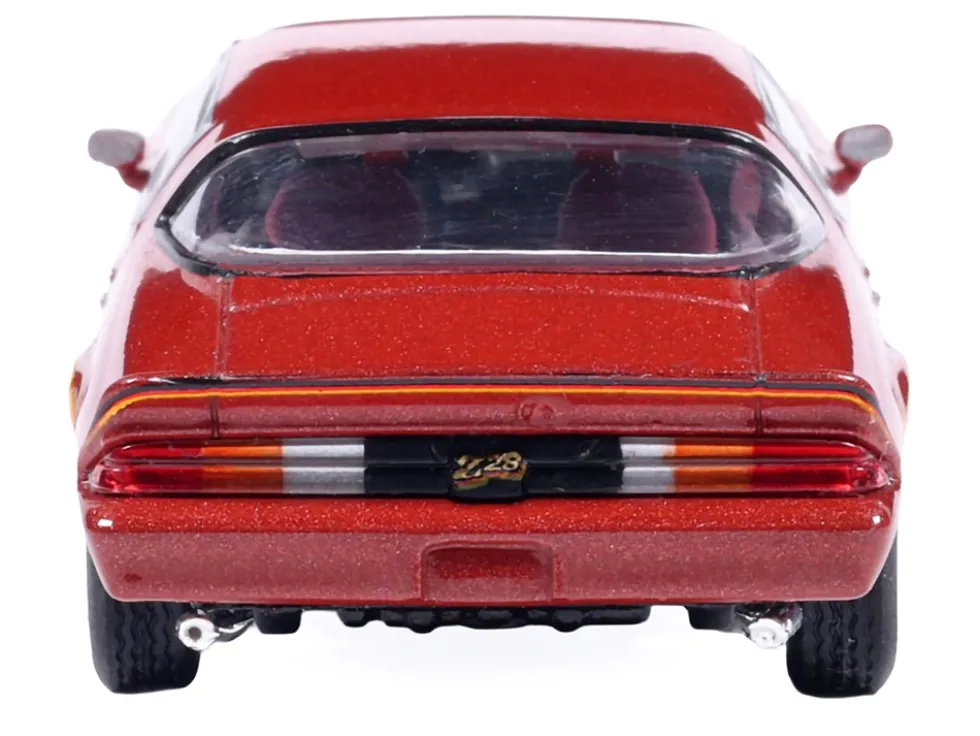 1978 Chevrolet Camaro Z28 Carmine Red Metallic with Red Interior 1/64 Diecast Model Car by IXO Models